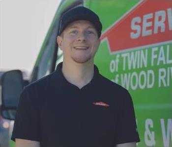PM For Twin Falls, male employee in black polo